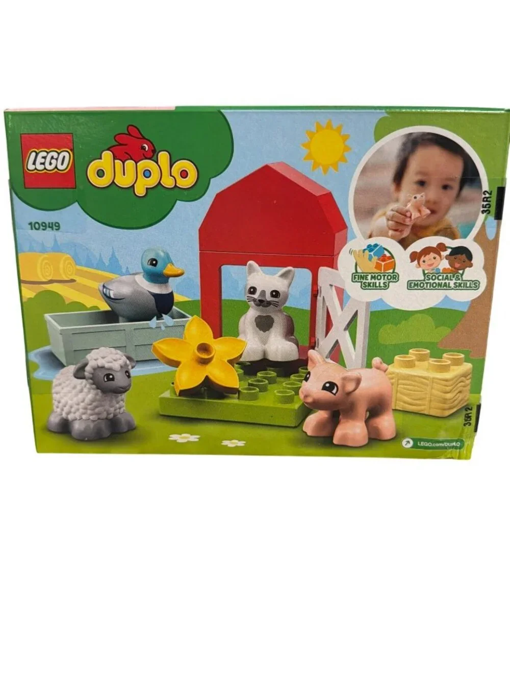 Lego Duplo My First Farm Animal Set 10949 11 Pieces Ages 2+